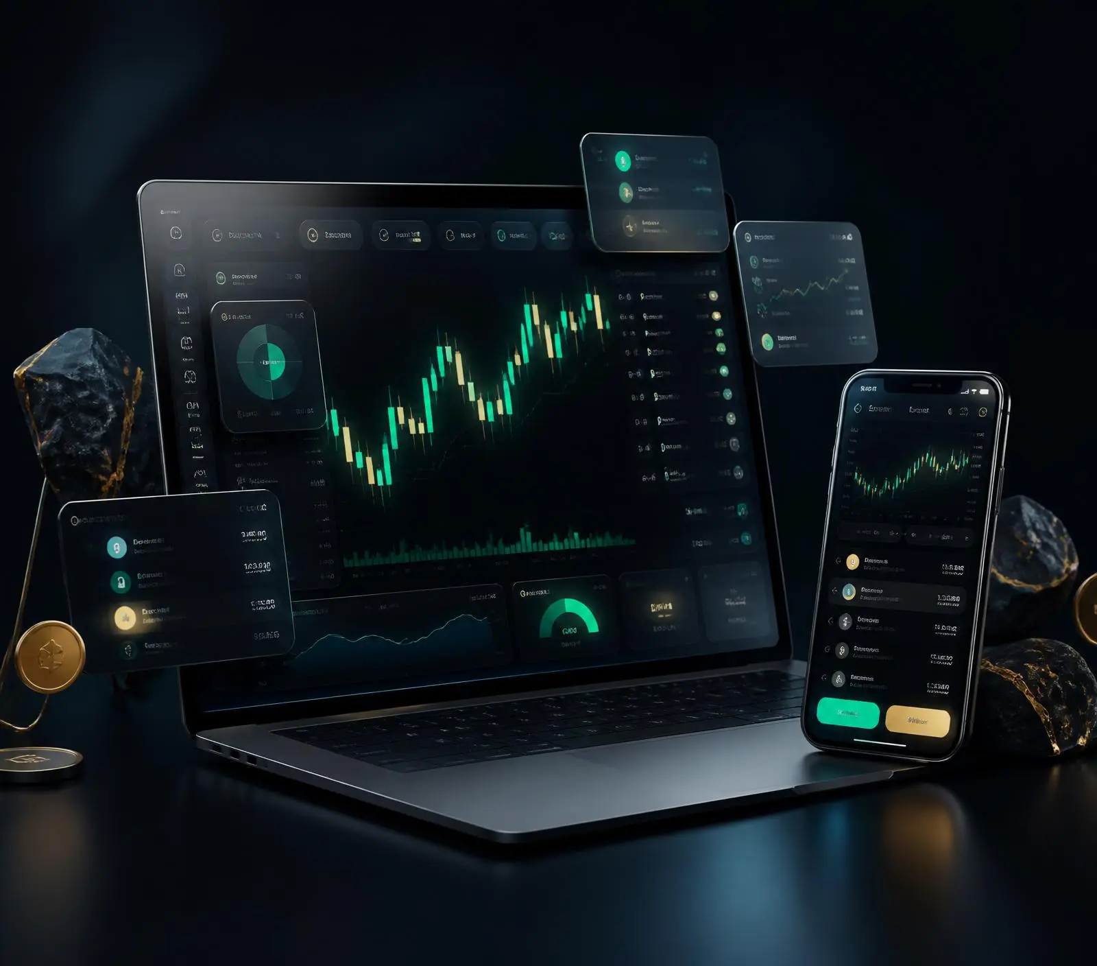 Trading Dashboard Interface
